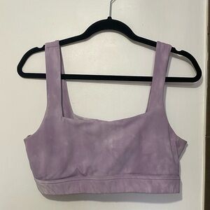 Mango Purple Sports Bra Size L